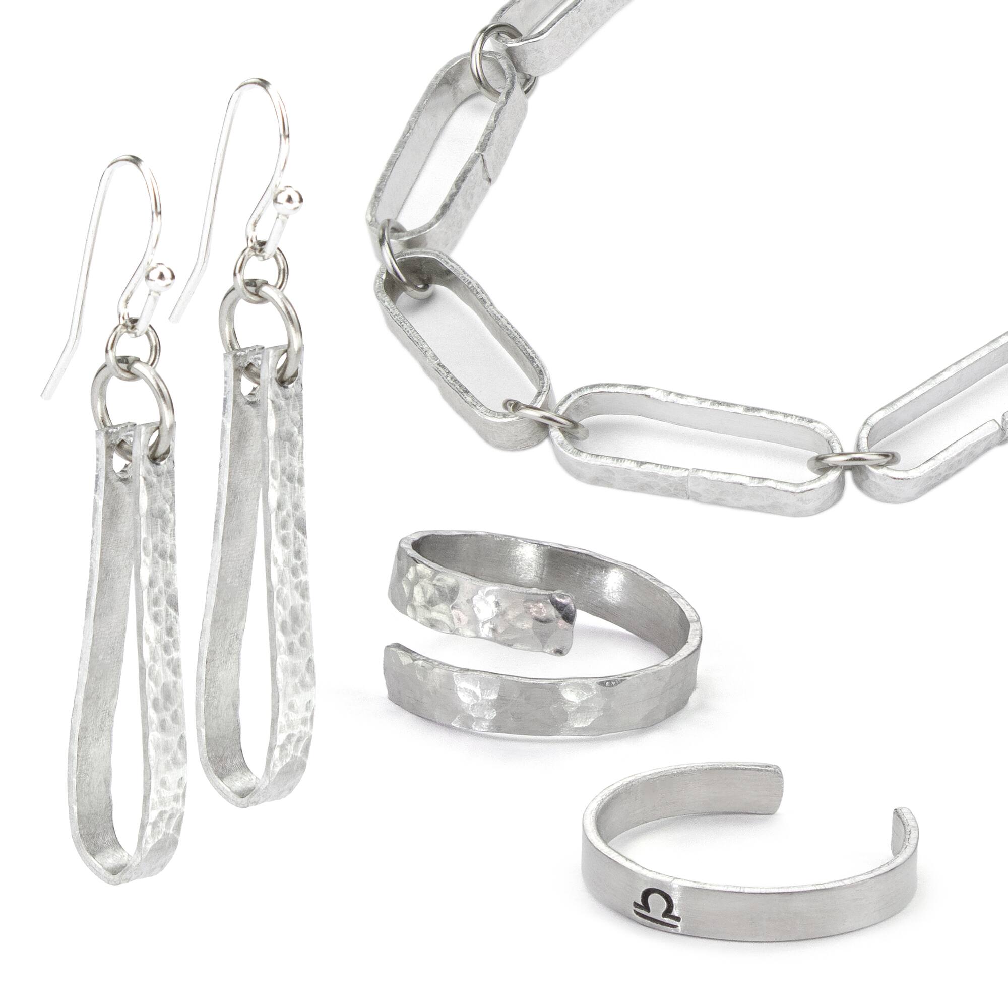 ImpressArt® Ring & Chain Link Blanks, 12ct.
